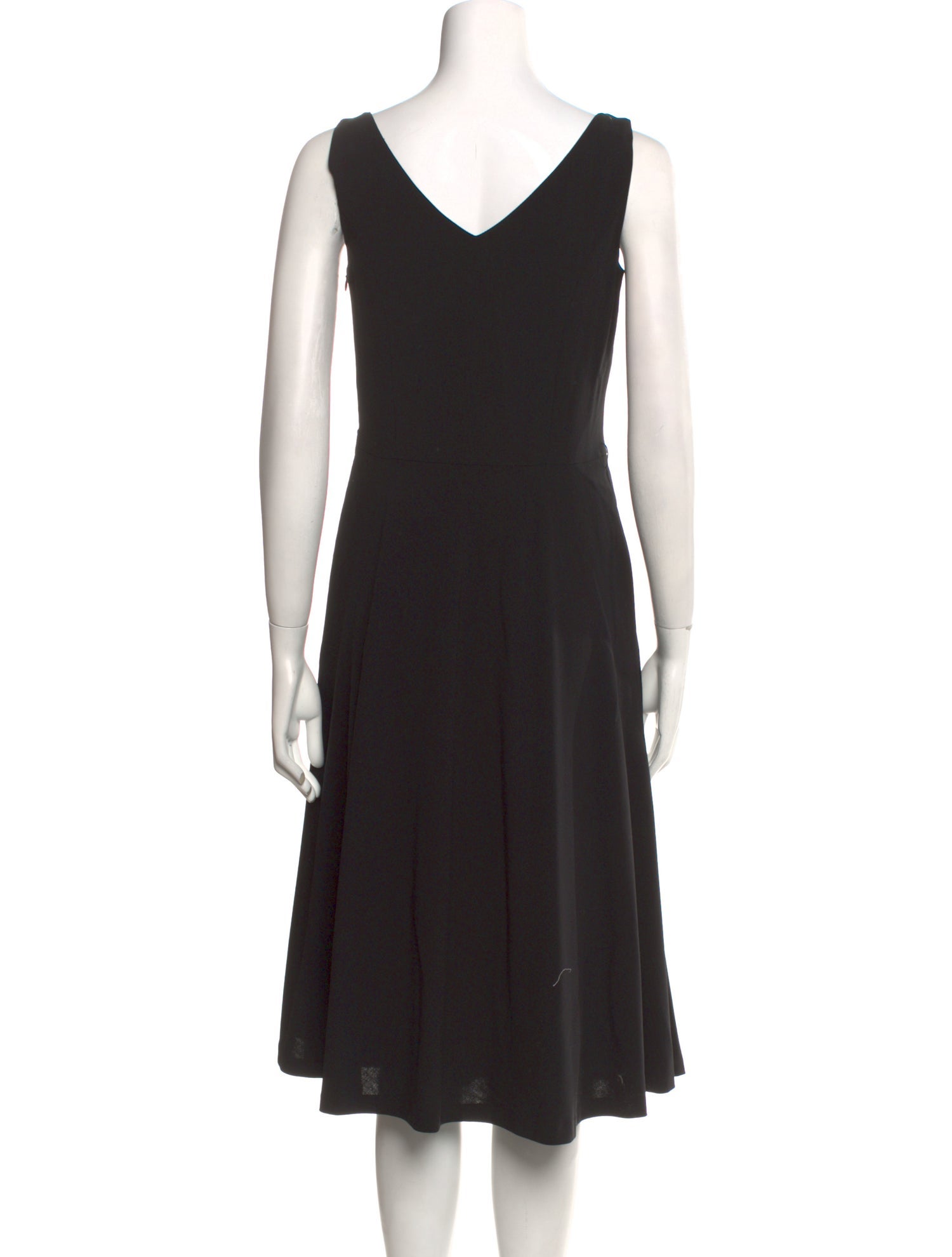 Ralph Lauren Wool Midi Length Dress